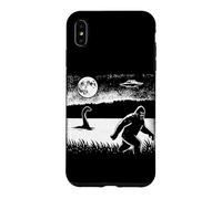 Bigfoot Loch Ness Monster Nessie UFO Alien Forest Cryptid Case for iPhone XS Max