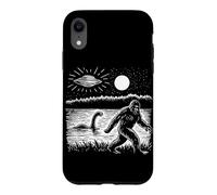 Bigfoot Loch Ness Monster Nessie UFO Alien Lover Cryptid Case for iPhone XR