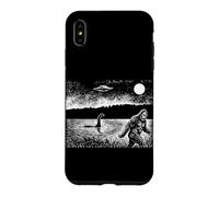 Bigfoot Loch Ness Monster Nessie UFO Alien Lover Cryptid Case for iPhone XS Max