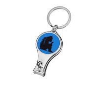 Bigfoot Love Dog Nail Clippers Sharp Sturdy Fingernail Cutters with Bottle Opener Keychain