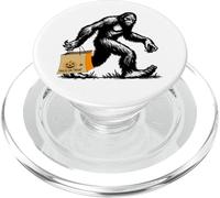 Bigfoot Loves Trick Or Treat and Halloween Funny Sasquatch PopSockets PopGrip for MagSafe