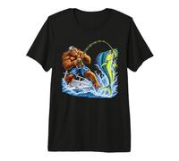 Bigfoot Mahi Mahi Fishing Sasquatch Offshore Angler Premium T-Shirt