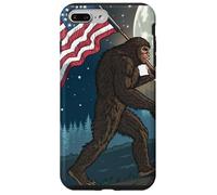 Bigfoot Marching USA Proud Under a Full Moon Case for iPhone 7 Plus/8 Plus