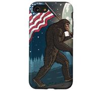 Bigfoot Marching USA Proud Under a Full Moon Case for iPhone SE (2020) / 7 / 8