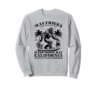 Bigfoot Mavericks NorCal Surf Crew Half Moon Bay Certified Sweatshirt