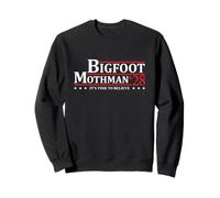 Bigfoot Mothman President 2028 Cryptid Election Campaign Sweatshirt