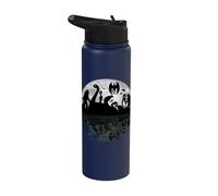 Bigfoot Ness Aliens Cryptid Monsters Folk Creatures Cryptid Stainless Steel Insulated Water Bottle