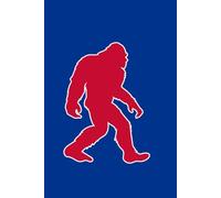 BIGFOOT - NEW YORK - BLUE AND RED | Premium Lined Journal | 6" × 9" | Soft Cover | 120+ Pages | State Flag Edition: A High-Quality State Notebook - Ideal for School, Work, or Everyday Notes