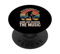 Bigfoot Not All Who Wander Are Lost Music Festival Retro PopSockets Adhesive PopGrip