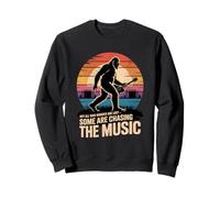 Bigfoot Not All Who Wander Are Lost Music Festival Retro Sweatshirt