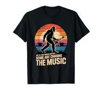 Bigfoot Not All Who Wander Are Lost Music Festival Retro T-Shirt