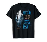 Bigfoot Not All Who Wander Are Lost Sasquatch Men Women Kids T-Shirt