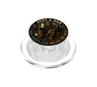 Bigfoot Papa, Just A Dad Who Always Came Back with The Milk PopSockets PopGrip for MagSafe