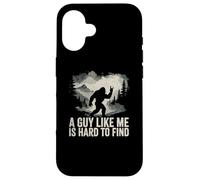 Bigfoot Pease Sign A Guy Like Me is Hard Too Find Funny Joke Case for iPhone 16
