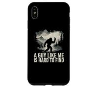 Bigfoot Pease Sign A Guy Like Me is Hard Too Find Funny Joke Case for iPhone XS Max