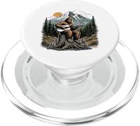 Bigfoot Playing Guitar Player Guitarist Music Sasquatch PopSockets PopGrip for MagSafe
