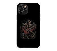 Bigfoot Playing Guitar - Rock Music Guitarist Player Guitar Case for iPhone 11 Pro