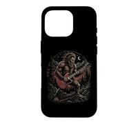 Bigfoot Playing Guitar - Rock Music Guitarist Player Guitar Case for iPhone 16 Pro