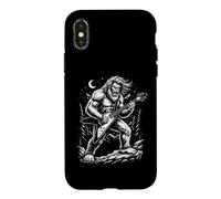 Bigfoot Playing Guitar - Rock Music Guitarist Player Guitar Case for iPhone X/XS