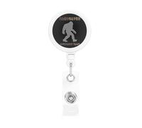 Bigfoot Research 2 Retractable Badge Holder Bulk ConvenientBadge Reels Badge Clip for NurseTeacher Student Office Staff Name Tag