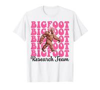 Bigfoot Research Team Funny Sasquatch Girl Mom Coquette Bow T-Shirt