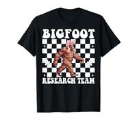 Bigfoot Research Team Funny Sasquatch Girl Mom Coquette Bow T-Shirt