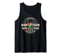 Bigfoot Research Team Retro Vintage Cryptid Hunter Sasquatch Tank Top