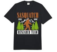 Bigfoot Research Team Sasquatch Cryptid Hunter Believer Comfort Colors Adult Heavyweight T-Shirt