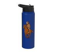 Bigfoot Riding A Horse Sasquatch Stainless Steel Insulated Water Bottle