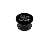 Bigfoot Riding Loch Ness Monster Cowboy Cryptid Creatures PopSockets Adhesive PopGrip