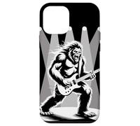 Bigfoot Rock Star Sasquatch Playing Guitar Music Band Case for iPhone 12 mini