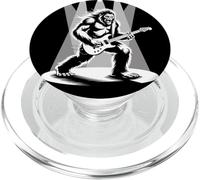 Bigfoot Rock Star Sasquatch Playing Guitar Music Band PopSockets PopGrip for MagSafe