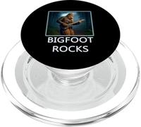 Bigfoot Rocks Guitar Player PopSockets PopGrip for MagSafe