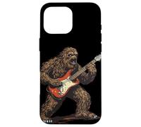 Bigfoot Rocks the Electric Guitar Costume Case for iPhone 16 Pro Max