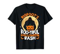 Bigfoot’s Boo-Tiful Halloween Bash Funny Cryptid T-Shirt