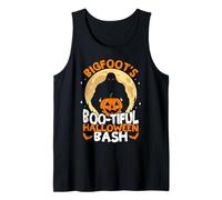 Bigfoot’s Boo-Tiful Halloween Bash Funny Cryptid Tank Top