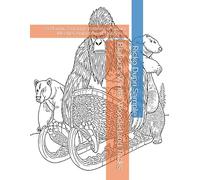 Bigfoot’s Winter Wonderland Tricks: 61 Playful Zentangle Patterns of Snowy Mischief, Animals, and Frosty Fun