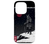 Bigfoot Samurai Warrior Full Armor Red Moon Yeti Sasquatch Case for iPhone 14 Pro