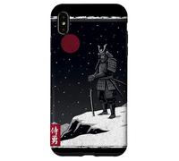 Bigfoot Samurai Warrior Full Armor Red Moon Yeti Sasquatch Case for iPhone XS Max