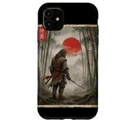 Bigfoot Samurai Warrior Japanese Ukiyo-e Style Sasquatch Case for iPhone 11