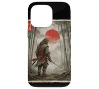 Bigfoot Samurai Warrior Japanese Ukiyo-e Style Sasquatch Case for iPhone 13 Pro