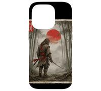 Bigfoot Samurai Warrior Japanese Ukiyo-e Style Sasquatch Case for iPhone 14 Pro