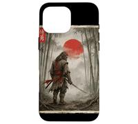 Bigfoot Samurai Warrior Japanese Ukiyo-e Style Sasquatch Case for iPhone 16 Pro Max
