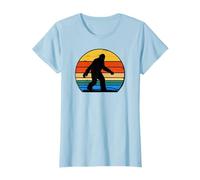 Bigfoot Sasquatch Believer Retro Yeti Silhouette Vintage T-Shirt