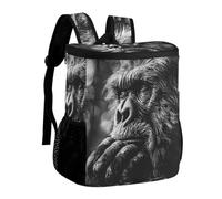 Bigfoot Sasquatch Cooler Backpack Insulated Ice Chest Bag Lunch Box Rucksack for Men Women