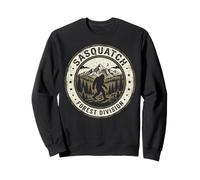 Bigfoot Sasquatch Forest Division Wilderness Trail Sweatshirt