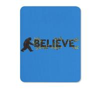 Bigfoot Sasquatch I Believe Gaming Mousepad Anti-Slip Rubber Base
