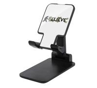 Bigfoot Sasquatch I Believe Portable Cell Phone Stand for Desk Foldable Phone Holder Adjustable Angle Height