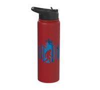 Bigfoot Sasquatch in the Forest Stainless Steel Insulated Water Bottle