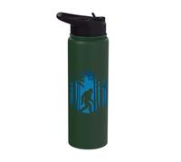 Bigfoot Sasquatch in the Forest Stainless Steel Insulated Water Bottle